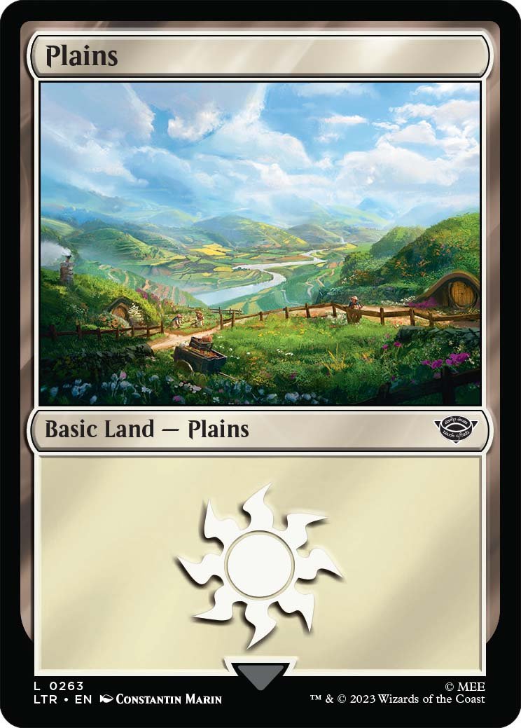 Lord of the Rings: Tales of Middle-earth basic land card
