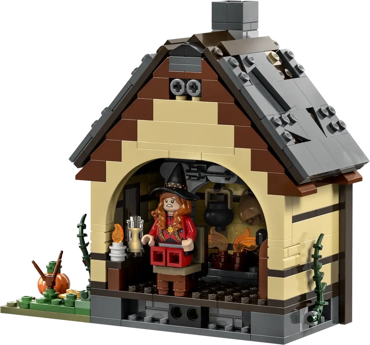 LEGO Ideas Hocus Pocus Sanderson cottage back view.