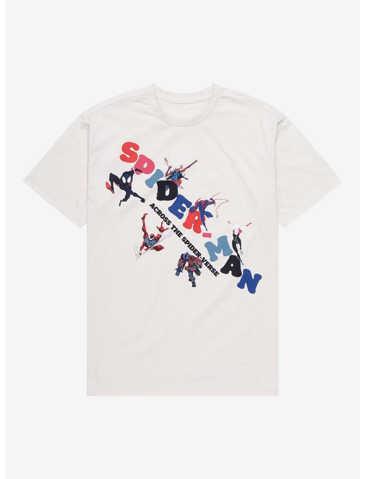 Spider-Man Across the Spider-Verse boxlunch artistic tee