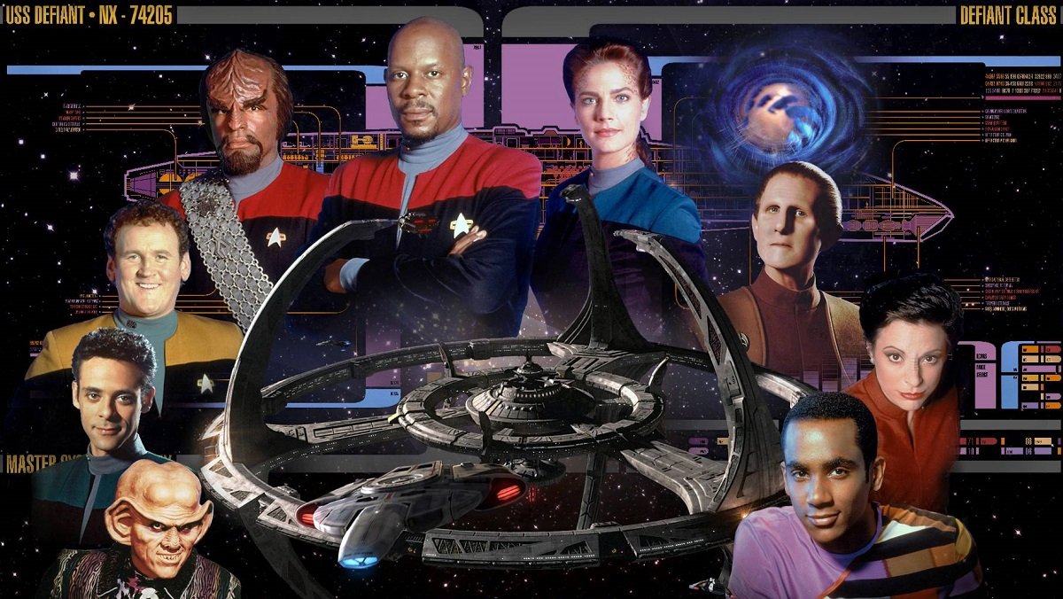 The cast of Star Trek: Deep Space Nine
