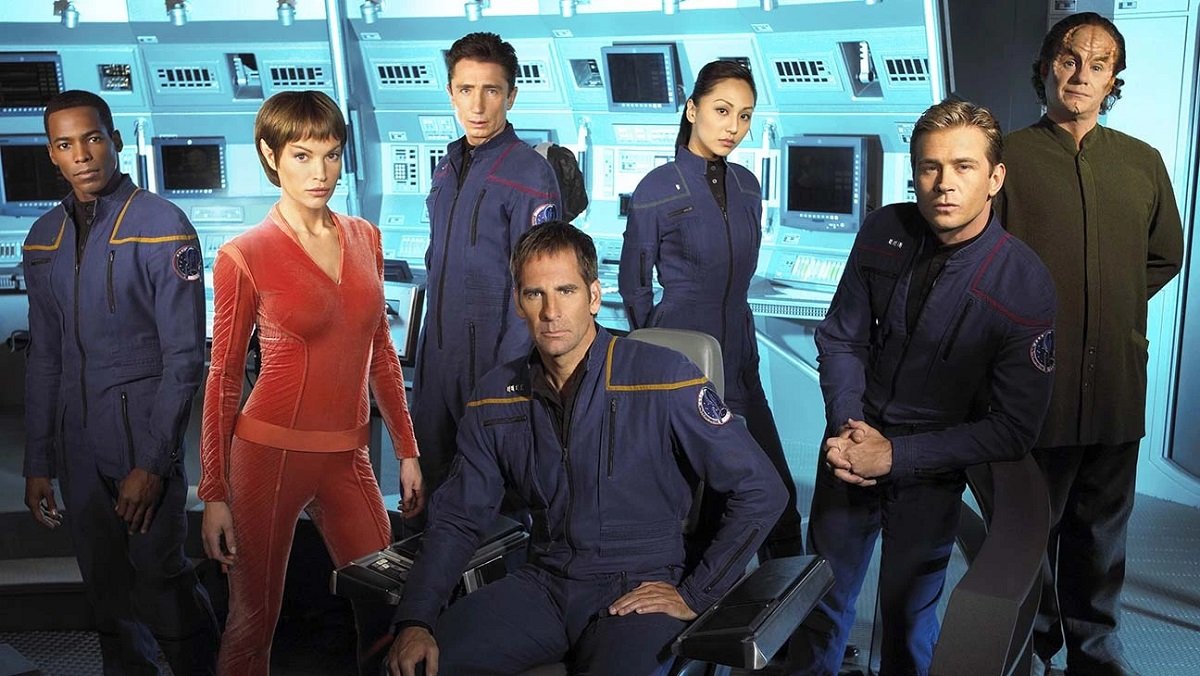 Star Trek: Enterprise main cast.