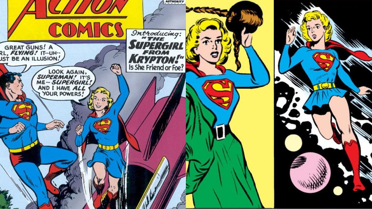 The Kara Zor-El Supergirl's first appearance in Action Comics #252 from 1959, and other early appearances.