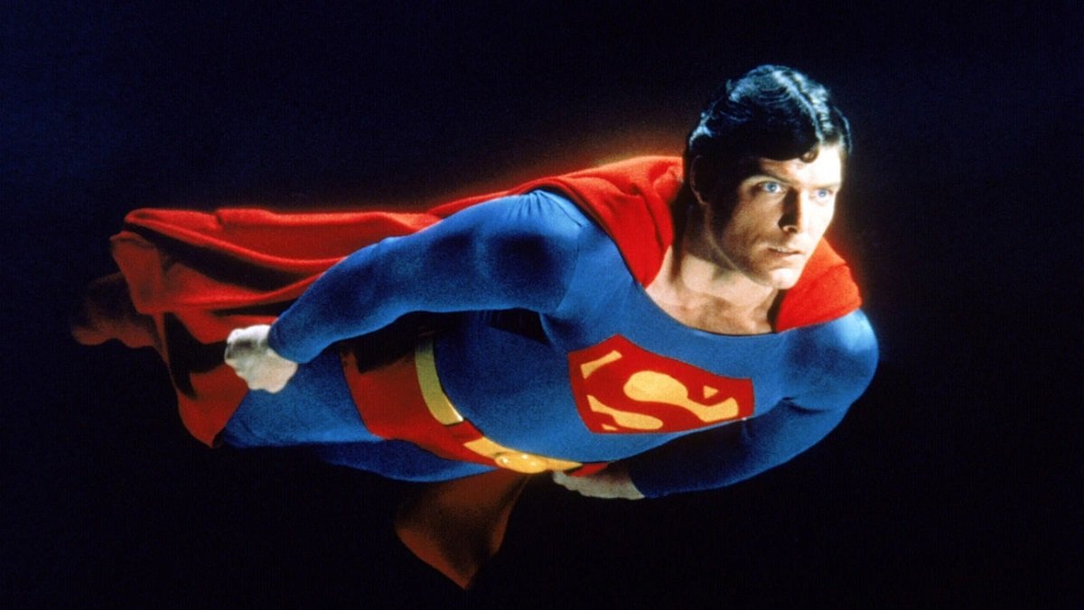 Christopher Reeve as Kal-El in Superman: The Movie.