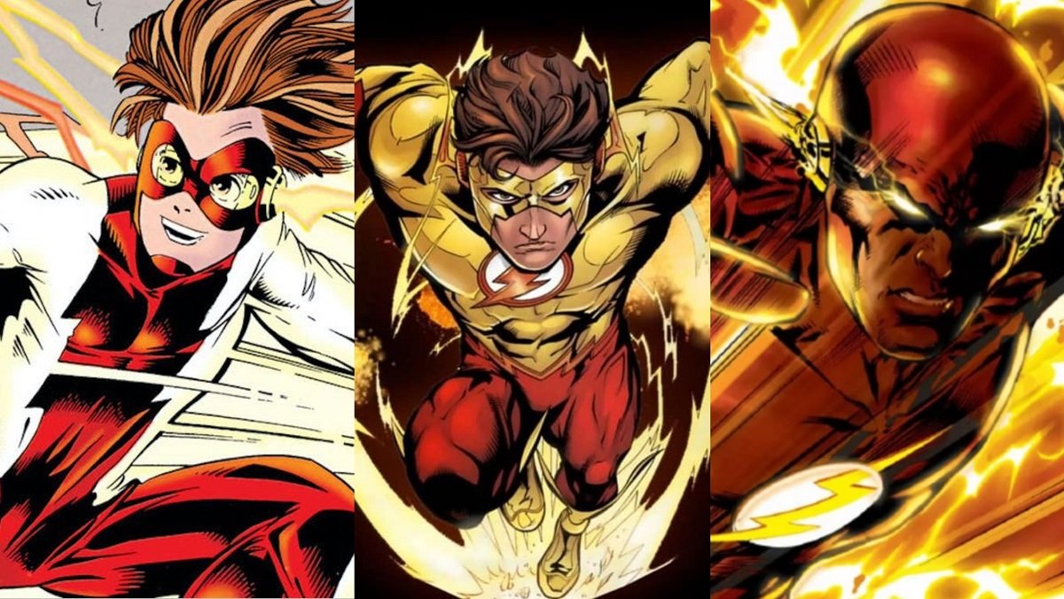 DC Comics' speedster Bart Allen, who has gone by the name Impulse, Kid Flash, and for a short time, the Flash.